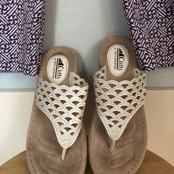 Como Blu Crochet Detail Summer Weight blouse - eggshell XL NWT - Picture 11 of 11